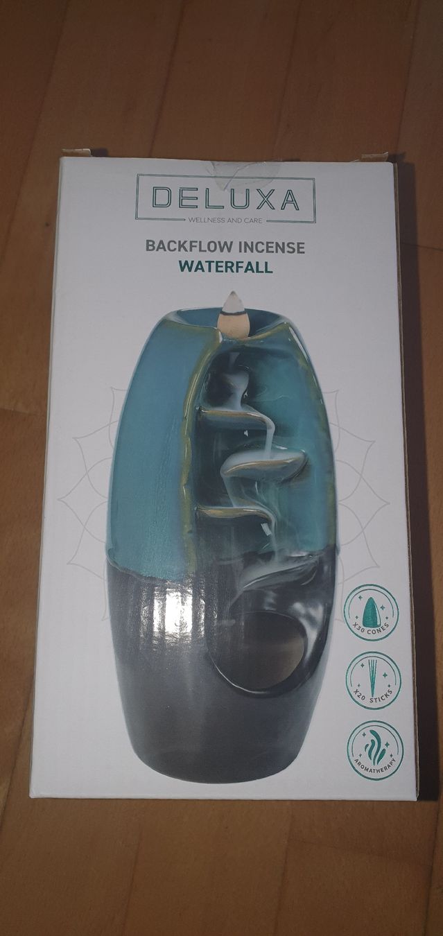 DELUXA Räucherbrunnen Wasserfall Set – Neu & Unbenutzt (Neuf avec ...