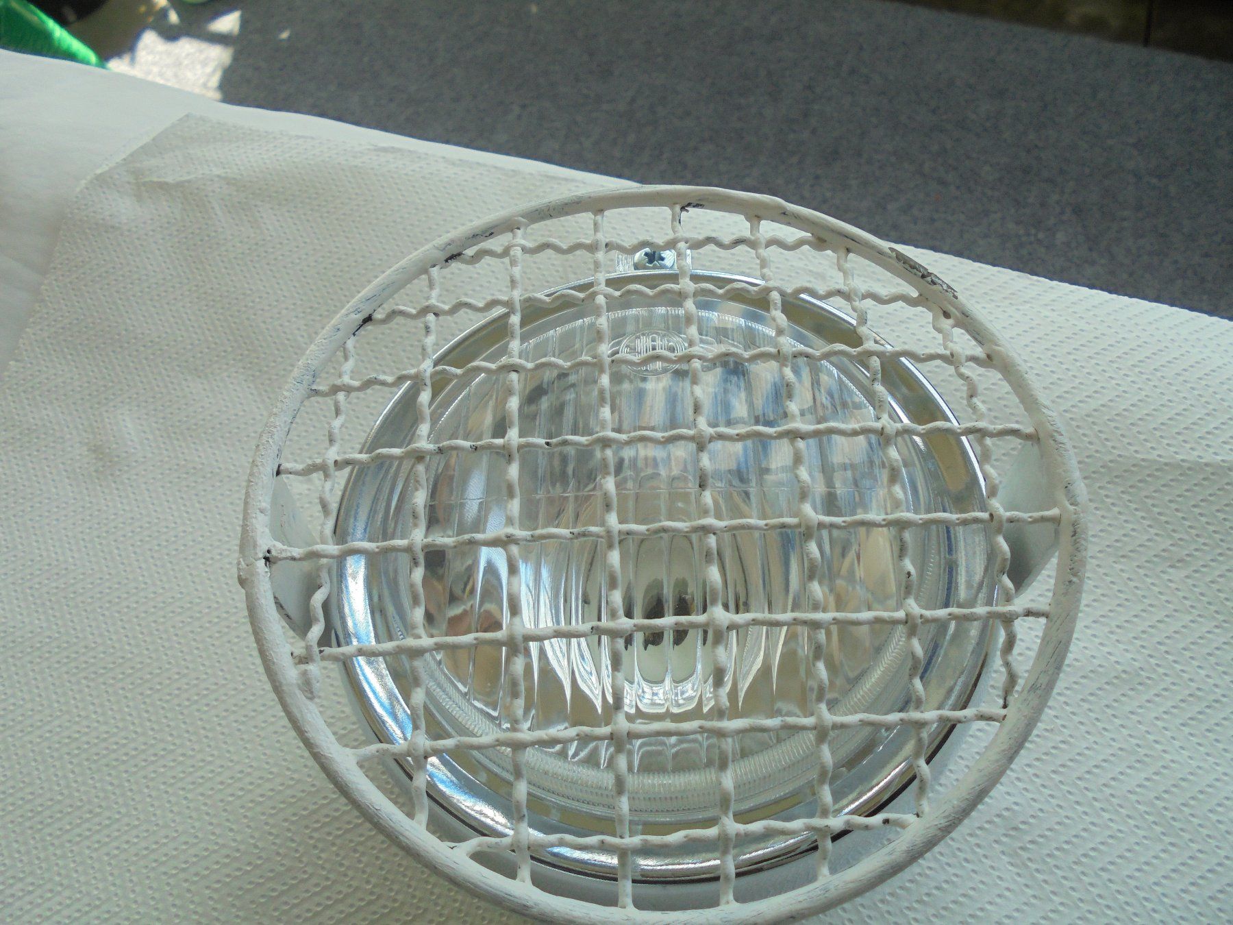Sachs Parti ricambio per ciclomotori: Puch / Sachs Lampe Chrom, mit Netz – Usato da Rohrbach venduto da Benz16 1