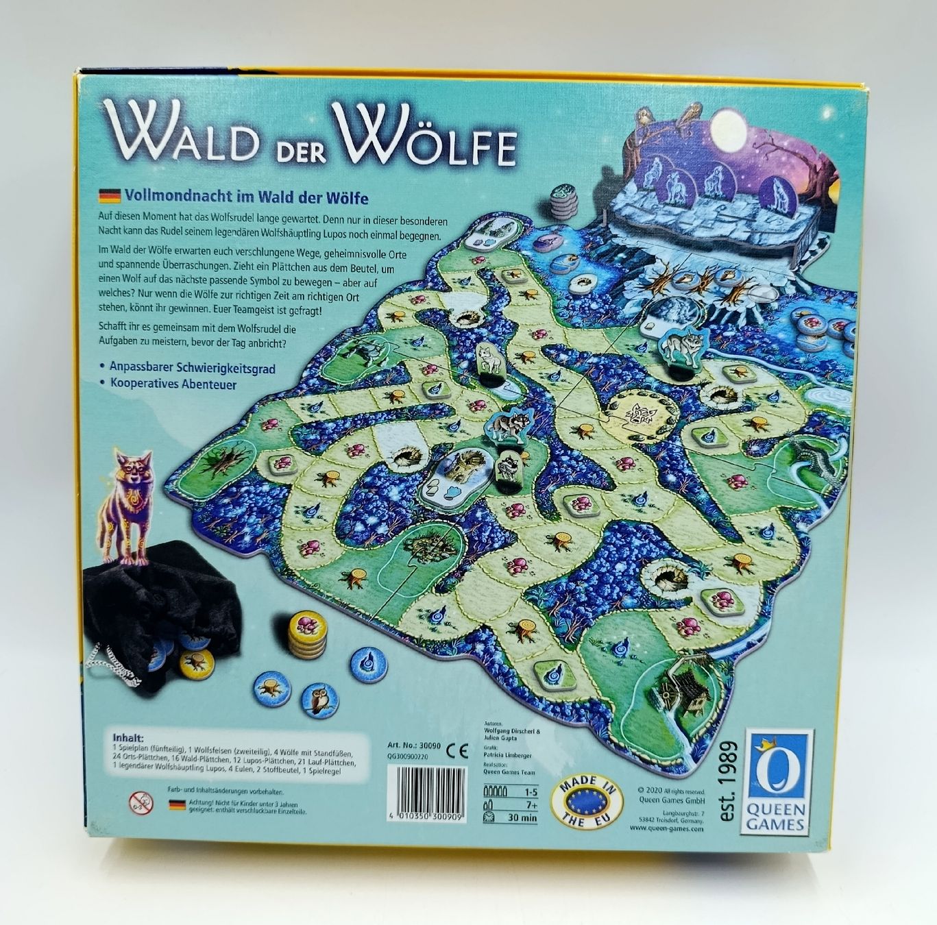 Giochi: Wald der Wölfe Brettspiel Queen Games – Usato da Wil SG venduto da Donaldus 1