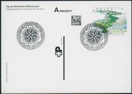 2024 - Tag der Briefmarke - Karte - Ersttag Stempel ET