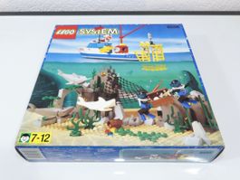 LEGO SYSTEM 6558 SHARK CAGE COVE RIFFTAUCHER NEW AND SEALED
