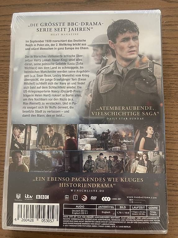 Alle DVDs: DVD "World on Fire" Staffel 1 – Gebraucht aus Zollbrück von Mmartin72 1