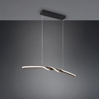 LED Pendelleuchte, Schwarz, 79 cm x 9 cm