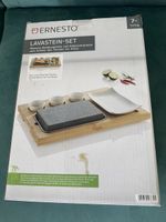 Ernesto Lavastein-Set 7-teilig Bambus und Stein neu