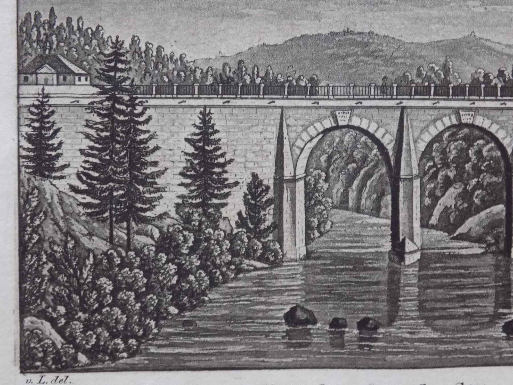 Incisioni: Die Brücke über die Sitter St.Gallen – Usato da Risch venduto da Rischli15 4