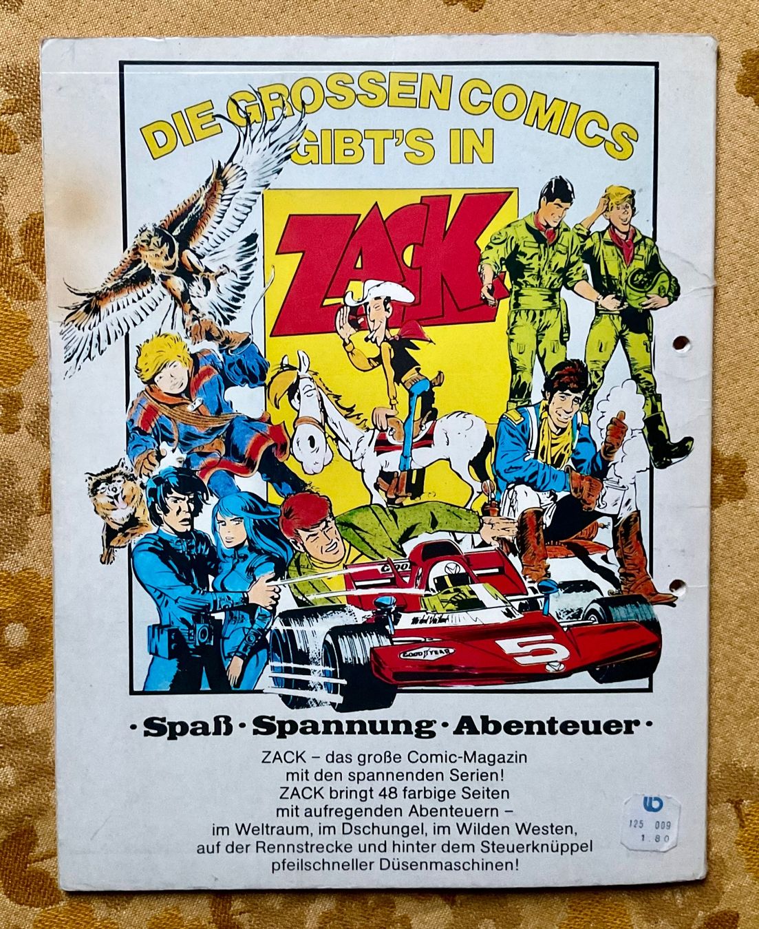 Fumetti: Zack Comic Box 13 von 1974 – Difettoso da Endingen venduto da nathan05 9
