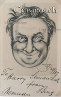 Herman Bing (1889-1947) - Schauspieler - Autogramm