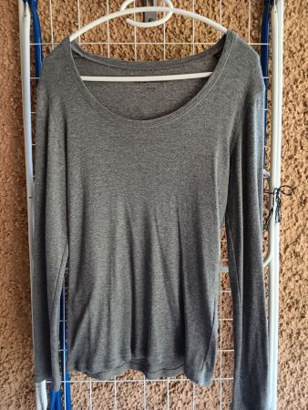Damen Langarmshirt grau Grösse 40 Opus gut erhalten