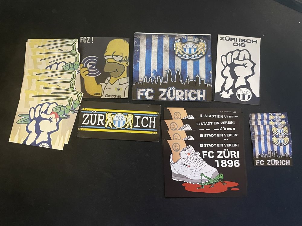 Fcz Sticker Mix Südkurve (Gebraucht) in Illnau für CHF 23 – mit ...