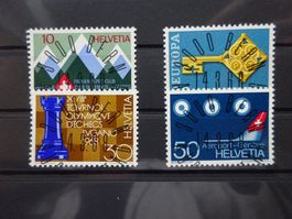 1968 Z-Nr.453 - 456 ET-Voll sauber mit Gummi**