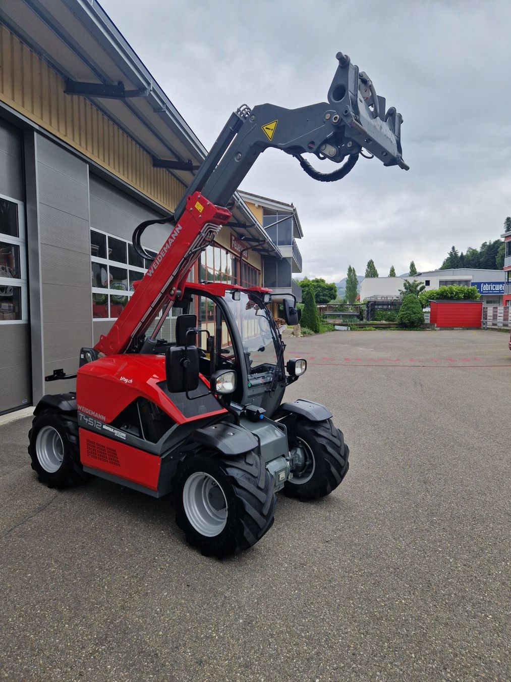 Weidemann Caricatori: Teleskoplader Weidemann 4512  45 PS – Usato da Menznau venduto da 6122 2