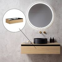 Meuble de salle de bain sous-vasque Rivea neuf
