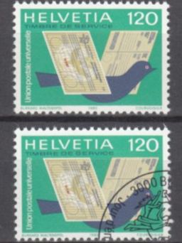 Tutti i francobolli: SBK D X 14 postfrisch und mit ET – Usato da Bürglen TG venduto da StampGraf