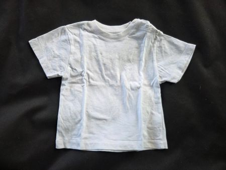 T-shirt blanc coton bio 18-24 mois 80 - 86 cm