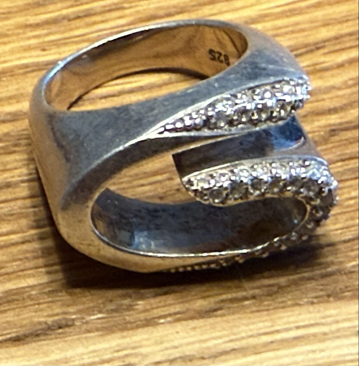 Anelli: Schwerer Silberring 925 Fingerring Sterling 925 – Usato da Goldach venduto da Donpancho 1