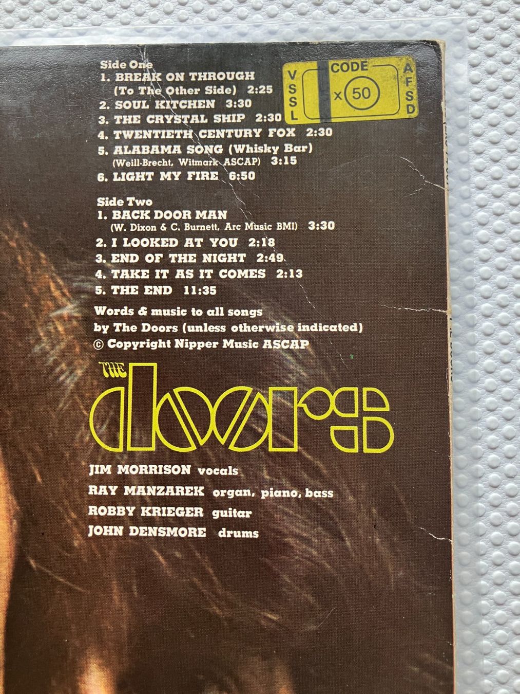 Vinyles: The Doors – D'occasion à Aarwangen par Jukebox3 3