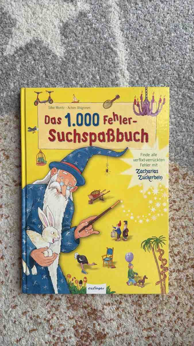 Bücher: Das 1.000 Fehler-Suchspassbuch Kinderbuch gebraucht – Gebraucht aus Dübendorf von rggjan