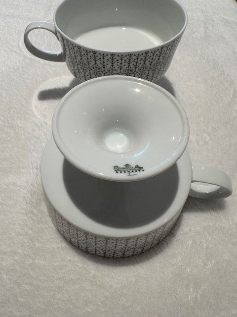 Tassen: Rosenthal Geschirr 4er Set - Coupebecher – Gebraucht aus Interlaken von joe-luzern