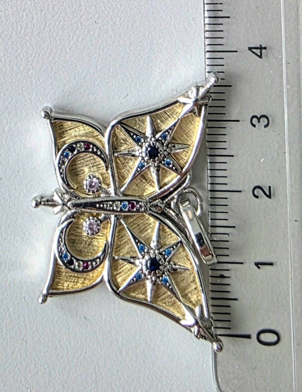 Ciondoli: Anhänger Schmetterling Silber 925 – Nuovo (secondo la descrizione) da Madetswil venduto da triforuz 5