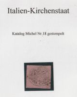 Italien-Kirchenstaat Kat.Michel Nr. 18 gestempelt