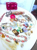 Vintage-Schmuck + Schmuckschachtel - 1