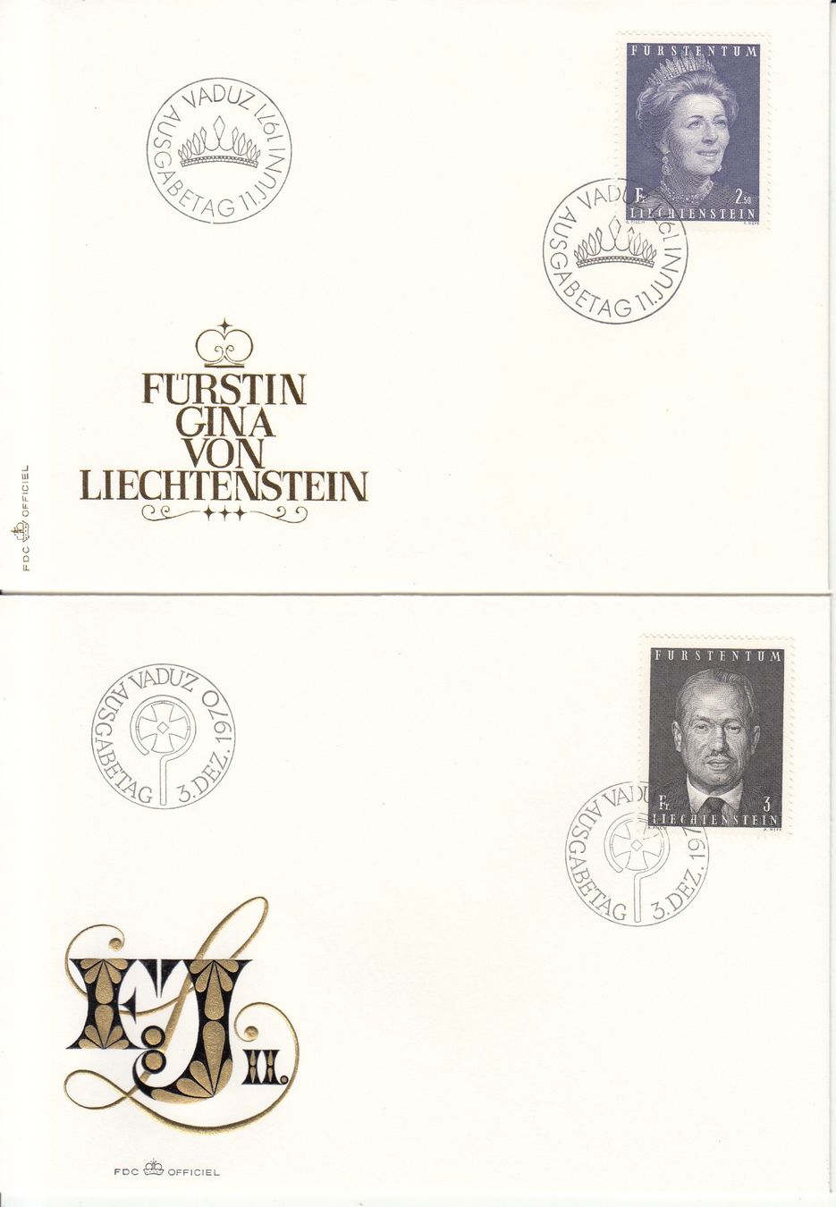 Tutti i francobolli: LBK 467 - 468 FDC – Usato da Bürglen TG venduto da StampGraf
