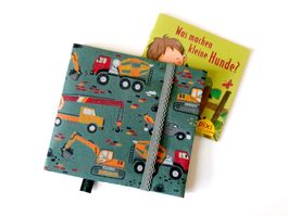 Hülle für 10 Pixi Bücher Pixibuchhülle dunkelgrün neu