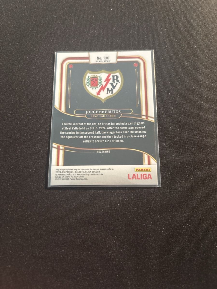 Panini Carte collezionabili: Jorge de Frutos - Select - Rayo Vallecano  – Usato da Kaiseraugst venduto da Baum_12 1