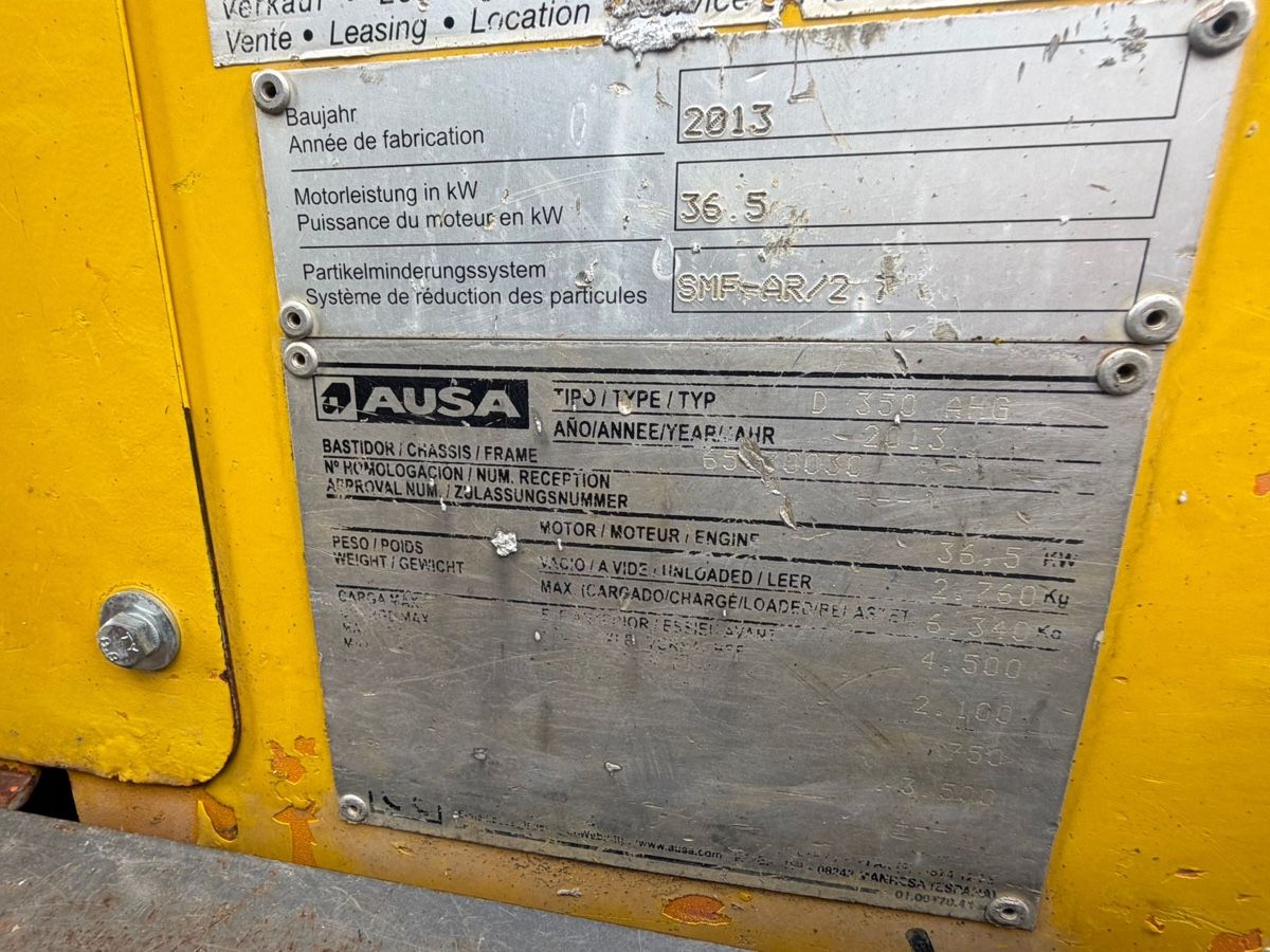 Escavatori: Dumper Ausa  – Usato da Dübendorf venduto da CS-Trader 5