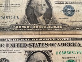 2 US Dollar Noten 