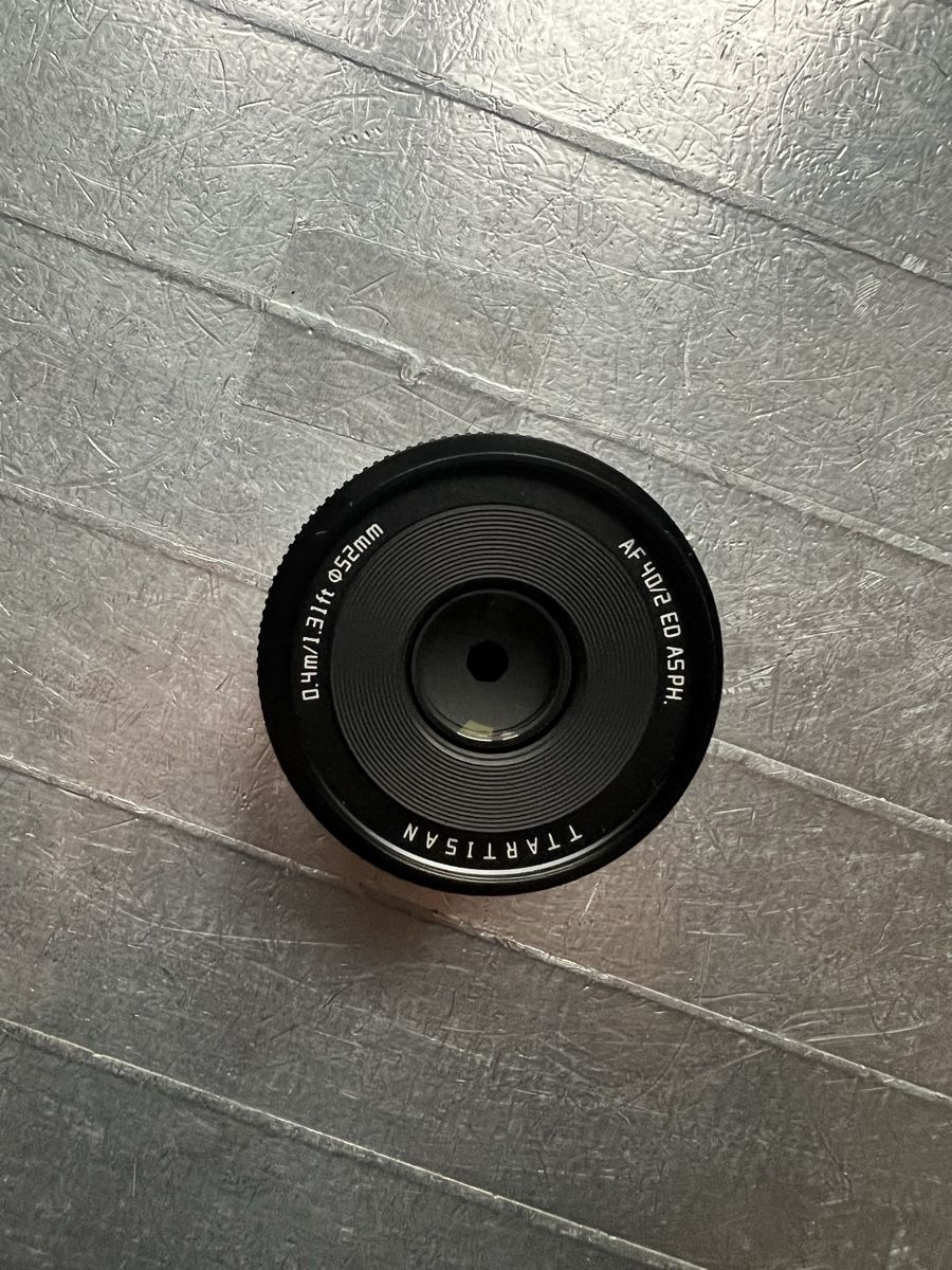 Ttartisan Objektive: TTArtisans 40mm f2 for Sony E – Gebraucht aus Zürich von David797 1