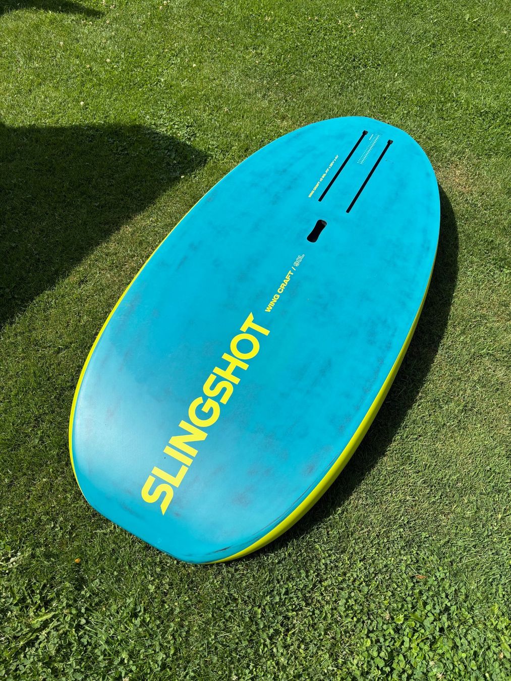 Tavole da surf e di nuoto: Slingshot Wing Craft V2 90L + Ridengine Board Bag – Usato da Trogen venduto da Pele1968 2