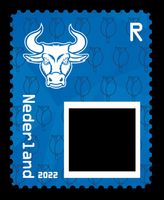 Crypto Stamp 4.0 Niederlande: BULLE IN BLAU