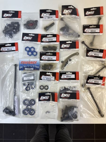 24 Pezzi Losi 1/5 5IVE-T 5T 5IVE-B 5B K Completo Di Cuscinetti Parte Di Auto RC - Foto 9