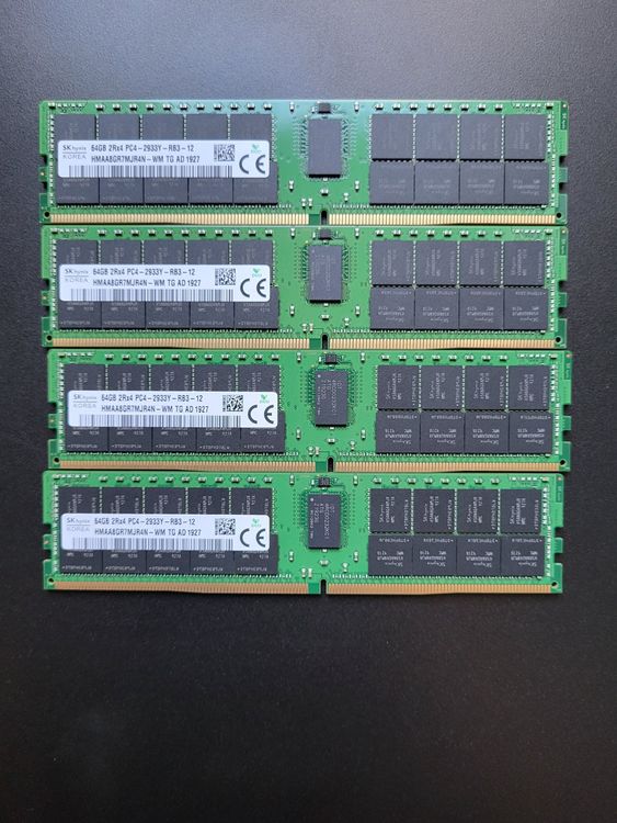 SK HYNIX 64 Go (4x 16 Go) ECC DDR4-2133 SuperServeur 2U 6028R-WTR RAM