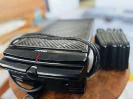 Rotel Kontaktgrill elektrisch schwarz guter Zustand