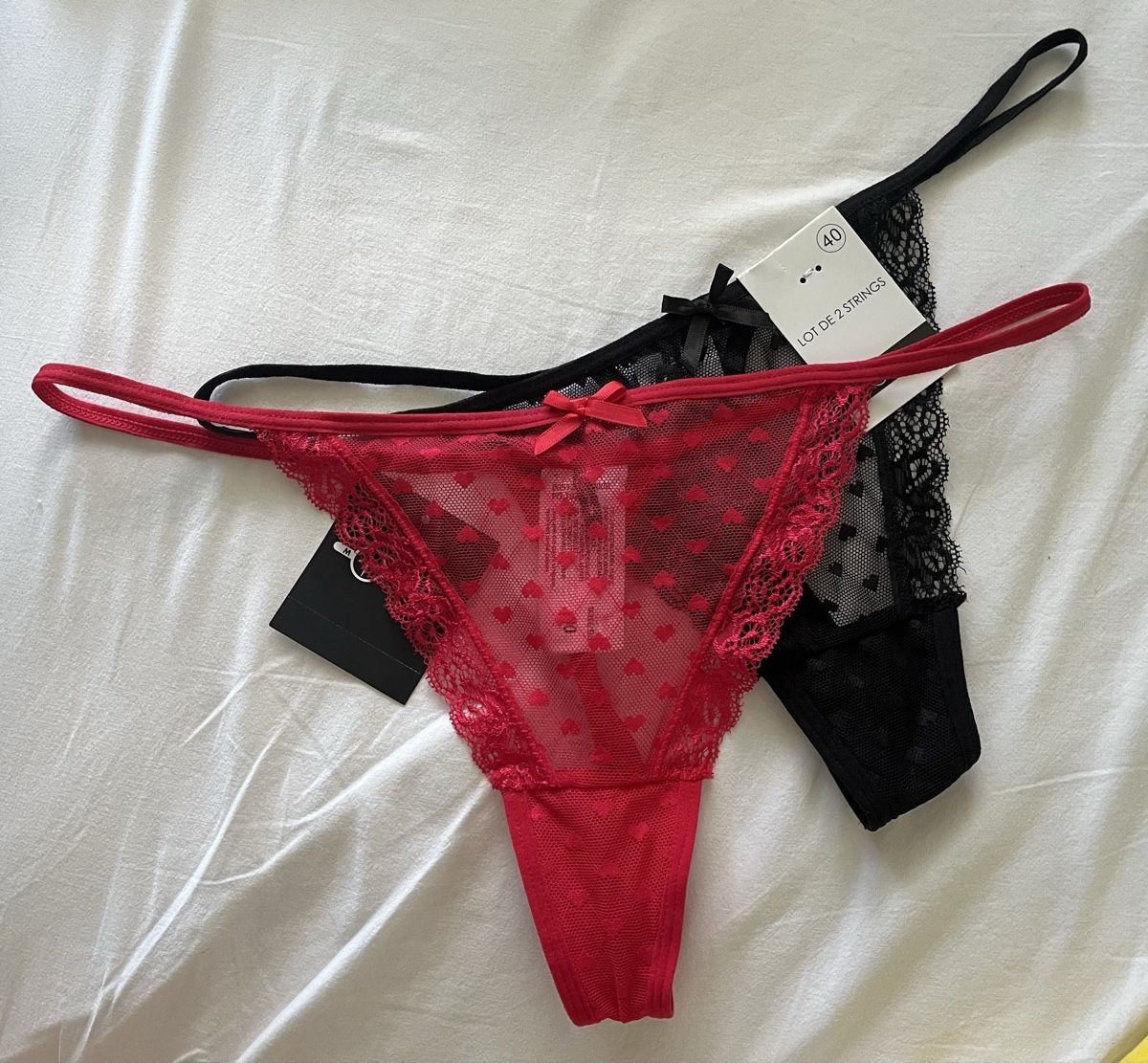 Sonstige Unterwäsche: Strings cœurs 40 ✨ – Neu und originalverpackt aus Bramois von cyr_sb8d