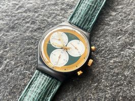 Swatch Chronograph Hunter Rollerball Uhr Quarz 1990