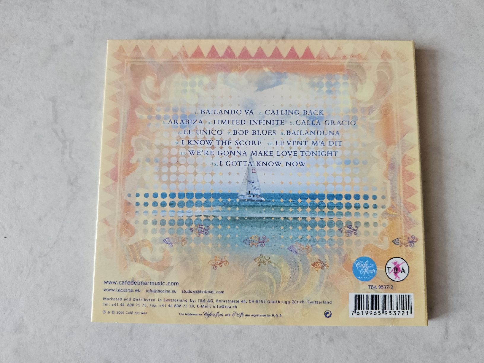 CD: Café Del Mar  -  Lacaina – Usato da Schneisingen venduto da backstore24 1