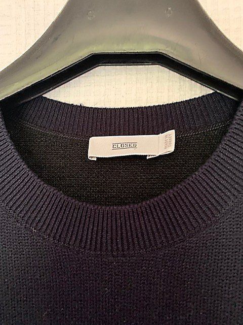 Closed Vestiti: Robe bleue marine en jersey de Closed – Nuovo (secondo la descrizione) da St-Aubin-Sauges venduto da Juliezan 1