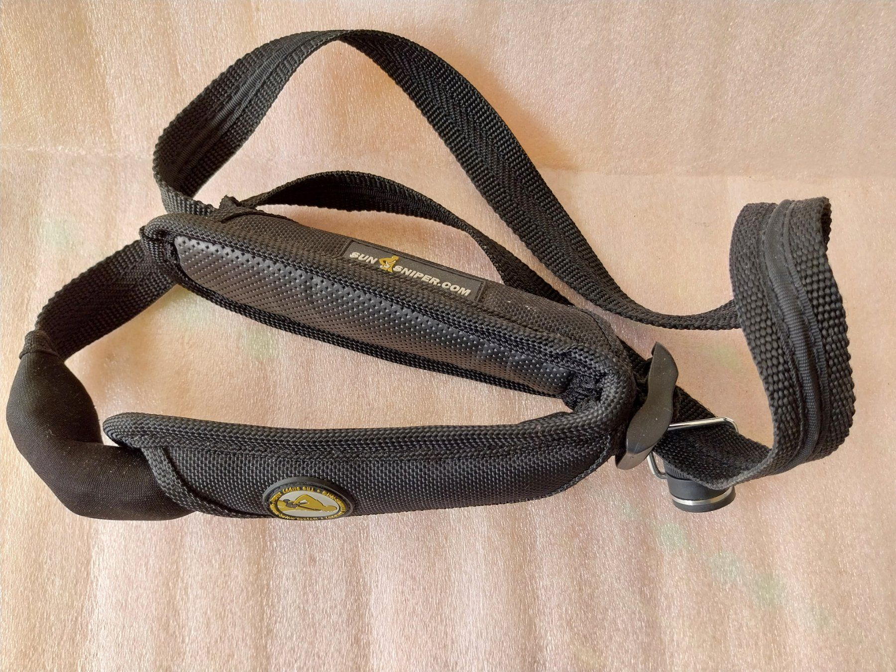 Sonstiges Zubehör: Kameragurt Sun Sniper Rotaball One in schwarz – Gebraucht aus Schwaderloch von bademeister79