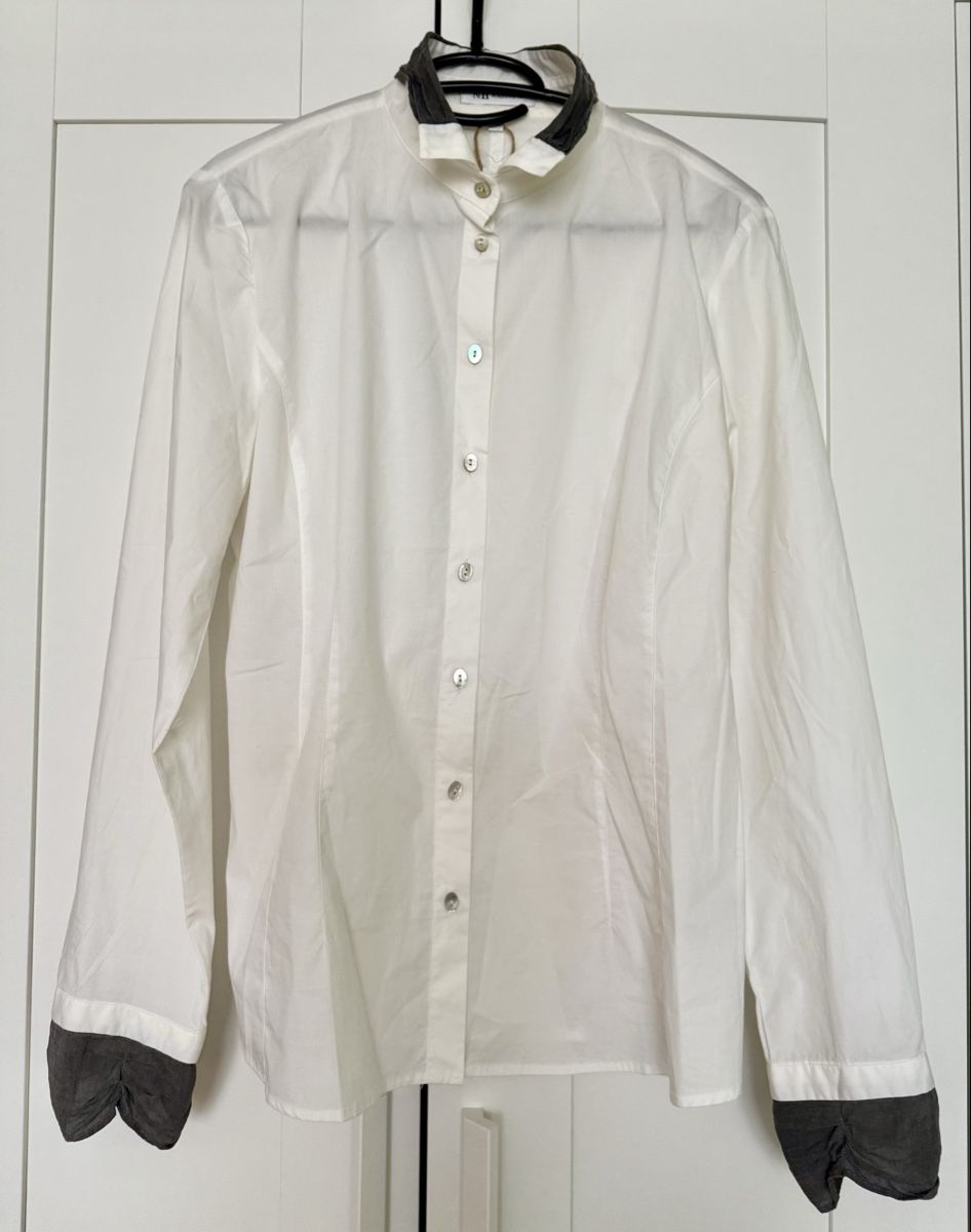 Blusen: Hemdbluse von Nadine H, weiss/cremefarbig – Gebraucht aus Jona von caramba05