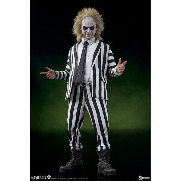 Statuette: Sideshow -- Beetlejuice - Actionfigur 1/6 - 30 cm – Nuovo e nell'imballaggio originale da Zofingen venduto da ActionSpielzeug 1