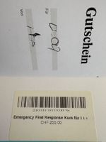 Gutschein TAUCHEN: Notfallkurs Emergency FIRST Response Kurs