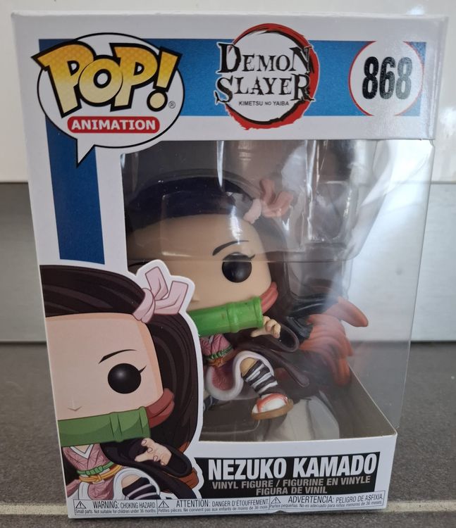 Figurine Pop-Corn Box Demon Slayer - Kamado Nezuko, Jouet Collection Anime, Neuf