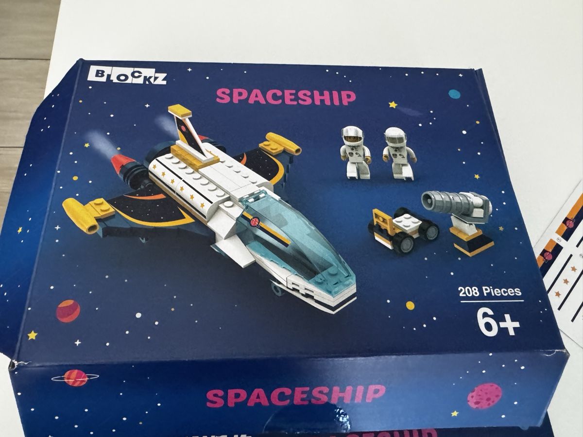 Baukästen: BLOCKZ Spaceship Baustein Set 208  – Gebraucht aus würenlingen von Buddy1001
