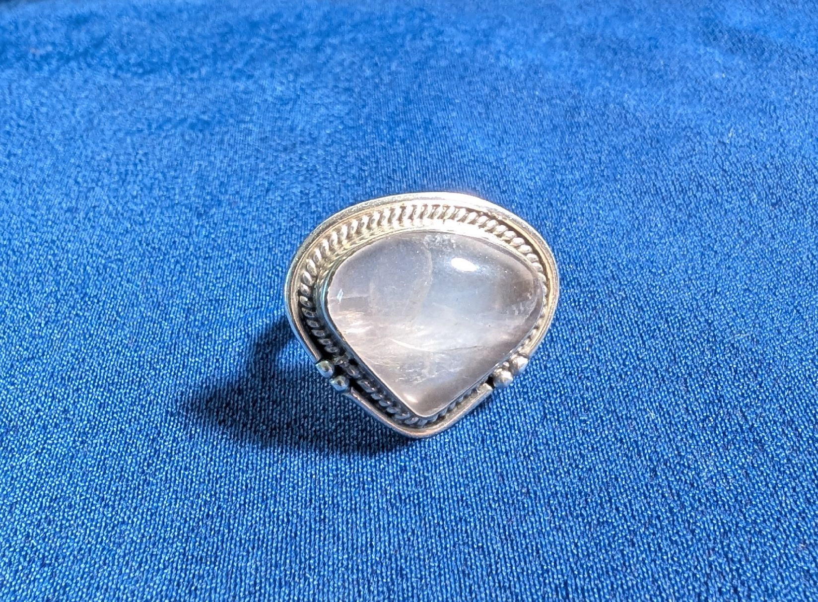 Ringe: Bague PIERRE DE LUNE Véritable & Argent 925 – Neu und originalverpackt aus Lausanne von Ory7 2