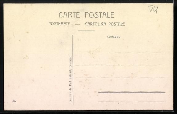 Cartes postales: Courrendlin, Teilansicht mit Strassenpar – D'occasion à Berlin par bartko-reher 1