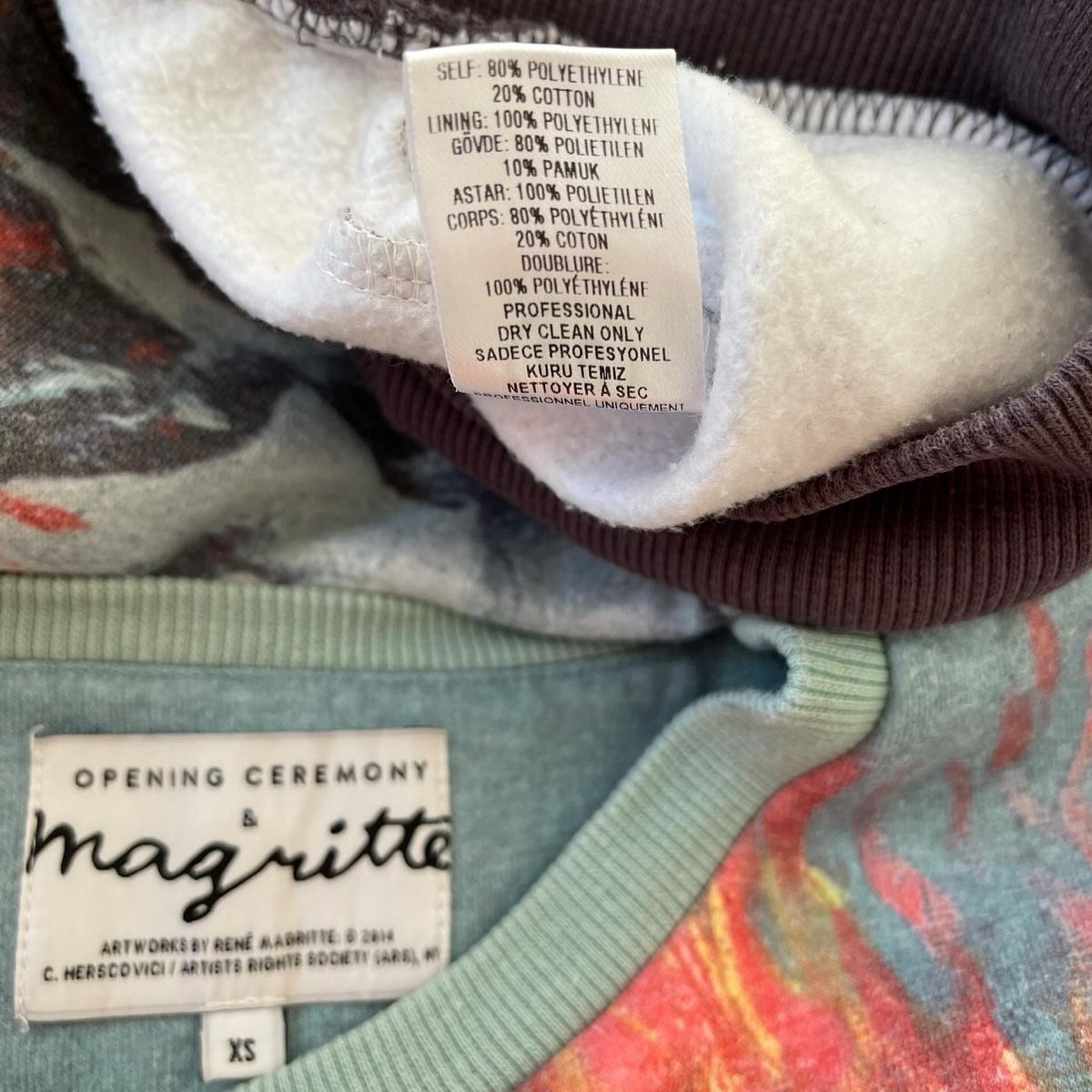 Maglioni & Felpe: OPENING CEREMONY & RENE MAGRITTE Sweater  – Usato da Emmen venduto da Avviivva_Com2023 7