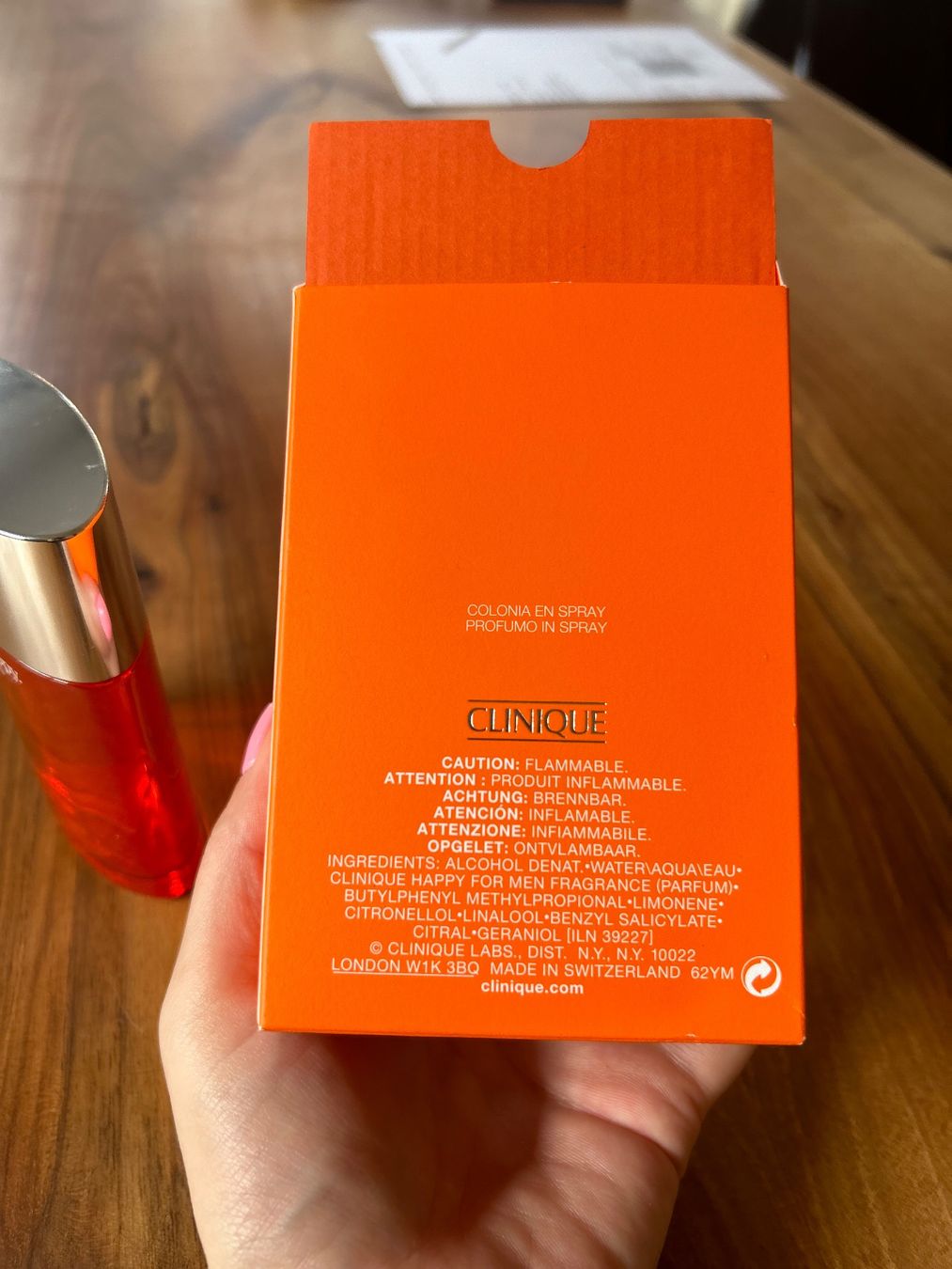 Clinique Profumi & Eau de Toilette: Clinique Happy for Men – Nuovo e nell'imballaggio originale da Zürich venduto da Madita_auf_der_Erbse 1